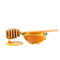 Houten honinglepel