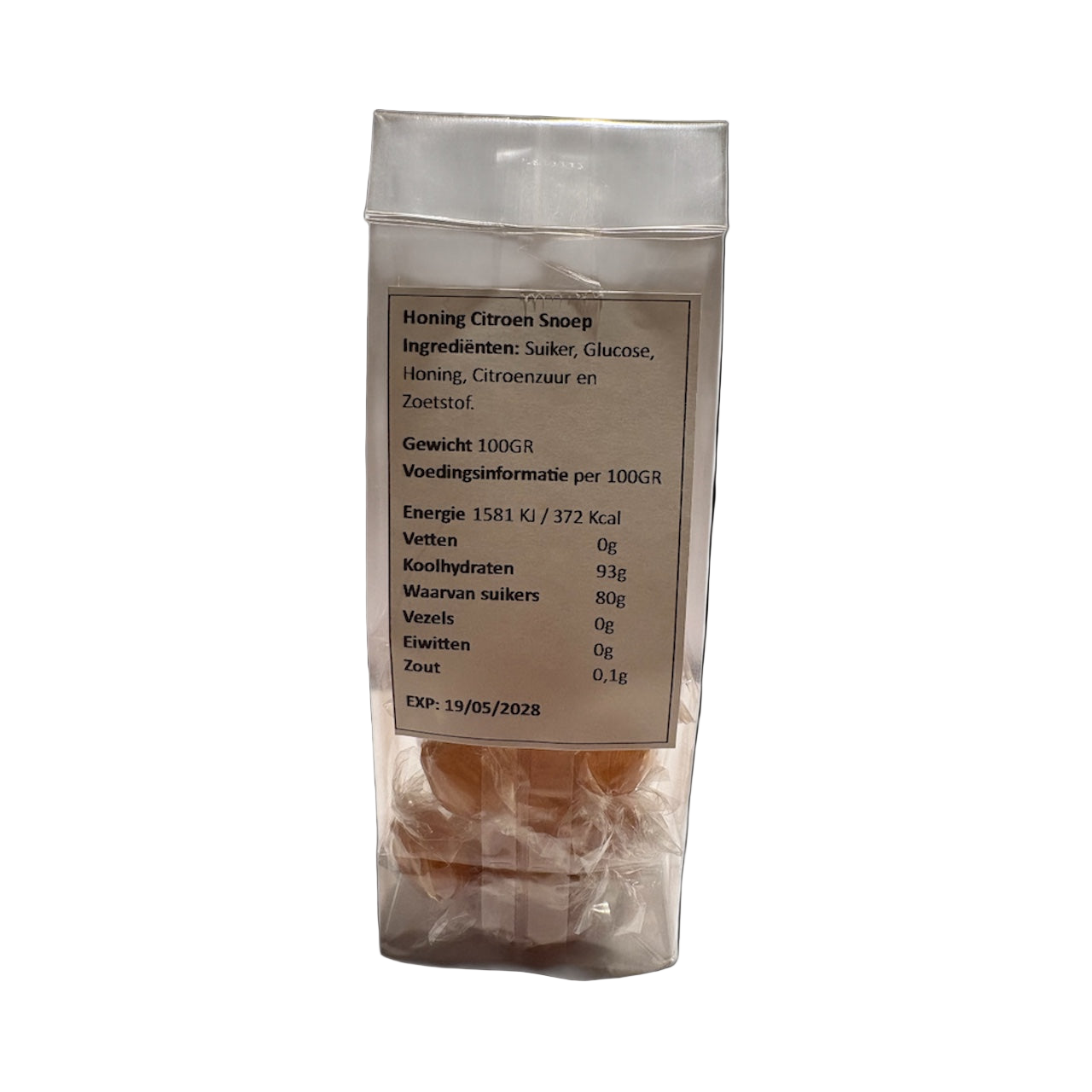 Citroen honing snoep