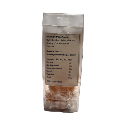 Citroen honing snoep