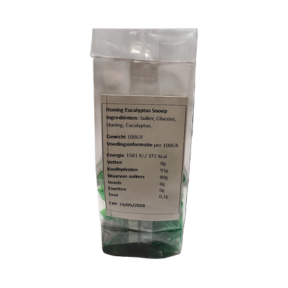 Eucalyptus honing snoep